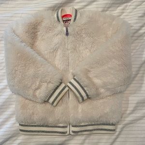 EUC boutique toddler bomber jacket